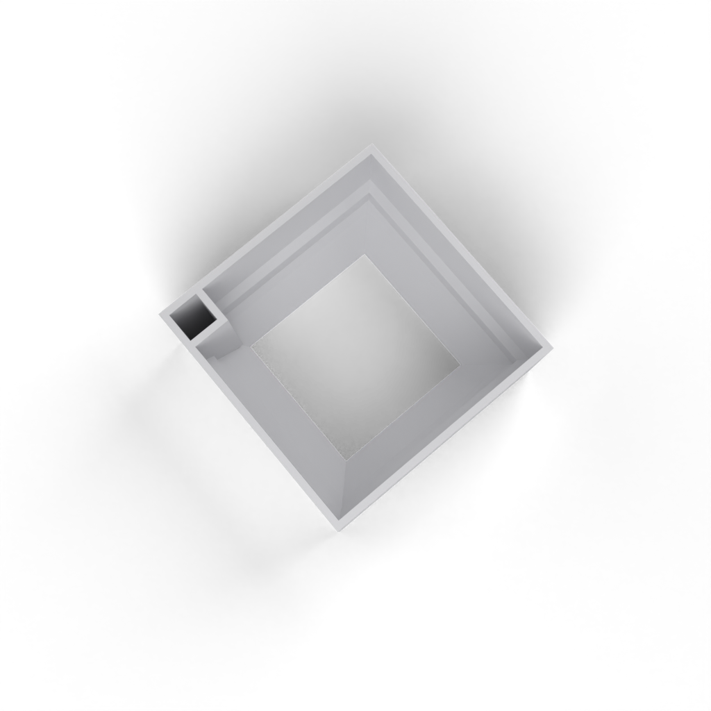 square planter plain view 4